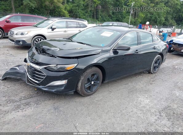 1G1ZB5ST3LF129060 2020 CHEVROLET MALIBU Black Vista tres cuartos delantera izquierda
