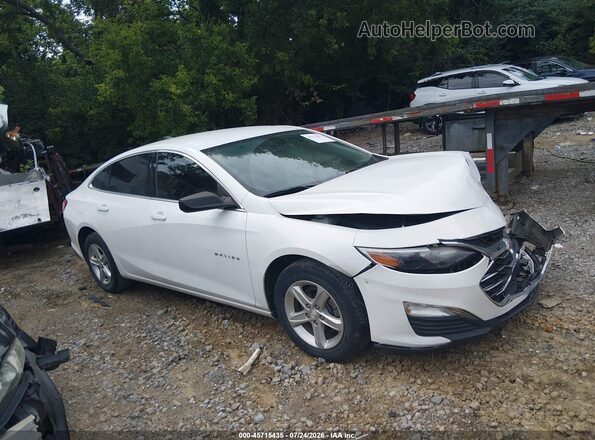 1G1ZB5ST3LF139426 2020 CHEVROLET MALIBU Белый Вид щитка приборов