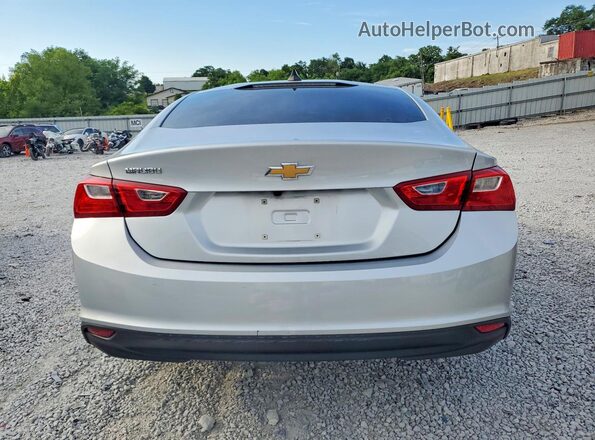 1G1ZB5ST3LF144755 2020 CHEVROLET MALIBU Silver Rear view