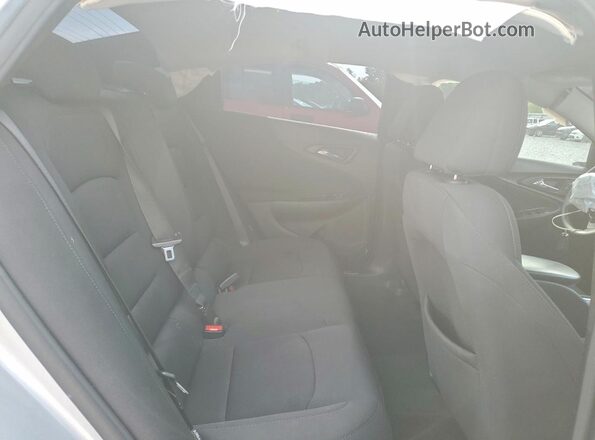 1G1ZB5ST3LF144755 2020 CHEVROLET MALIBU Silver Rear seats view