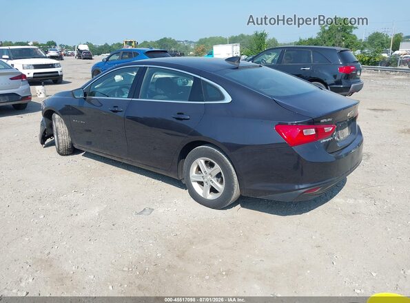 1G1ZB5ST3NF192310 2022 CHEVROLET MALIBU Черный Задняя левая четверть
