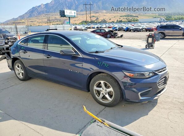 1G1ZB5ST4HF143542 2017 CHEVROLET MALIBU Blue Delantero derecho