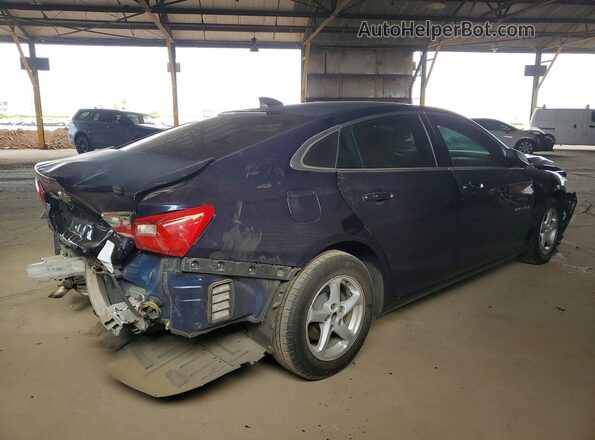 1G1ZB5ST4HF179926 2017 CHEVROLET MALIBU Blue Trasero derecho