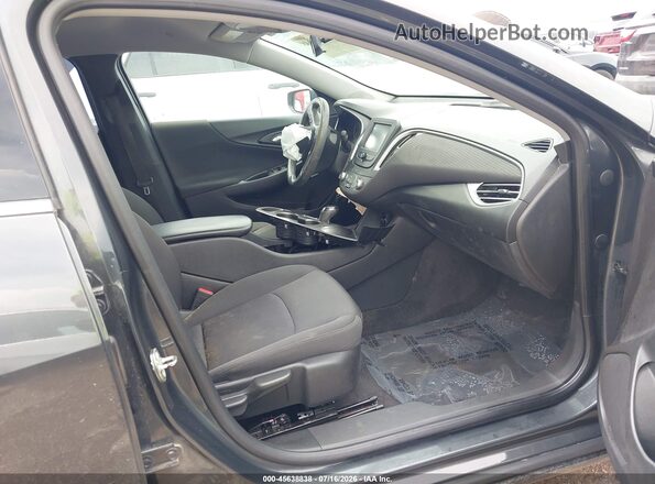 1G1ZB5ST4JF147774 2018 CHEVROLET MALIBU Gray Front interior view