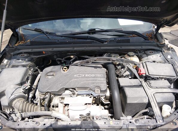1G1ZB5ST4JF171878 2018 CHEVROLET MALIBU Черный Вид сзади