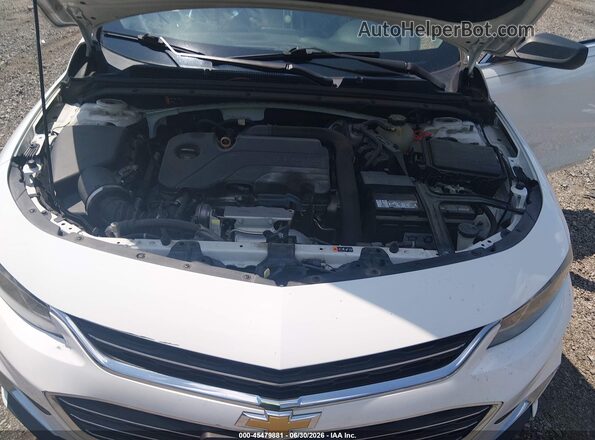 1G1ZB5ST4JF207388 2018 CHEVROLET MALIBU White Widok z tyłu