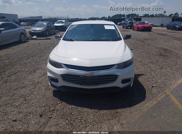 1G1ZB5ST4JF207388 2018 CHEVROLET MALIBU White Widok wnętrza z tyłu