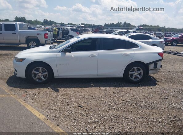 1G1ZB5ST4JF207388 2018 CHEVROLET MALIBU White 