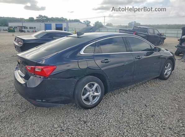 1G1ZB5ST4JF258227 2018 CHEVROLET MALIBU Black Tył prawy