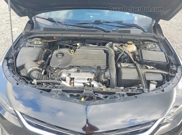 1G1ZB5ST4JF258227 2018 CHEVROLET MALIBU Black Widok wnętrza z tyłu