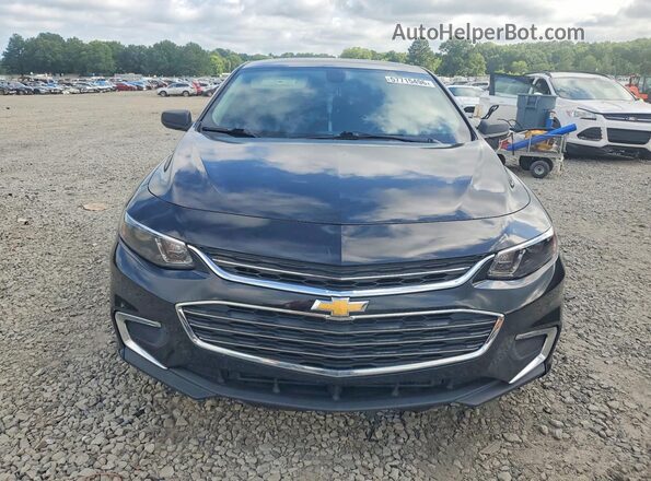 1G1ZB5ST4JF258227 2018 CHEVROLET MALIBU Black Widok z przodu