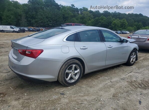 1G1ZB5ST4JF282673 2018 CHEVROLET MALIBU Silver Задня права чверть