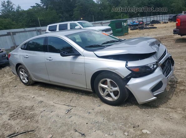 1G1ZB5ST4JF282673 2018 CHEVROLET MALIBU Silver Передня права чверть
