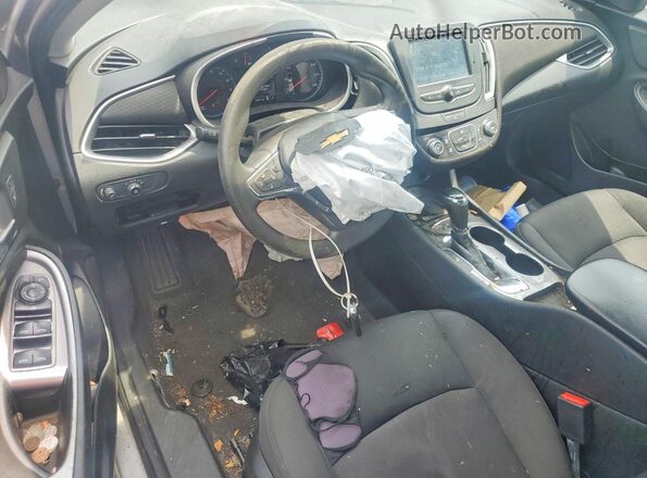 1G1ZB5ST4JF282673 2018 CHEVROLET MALIBU Silver Вид панелі приладів