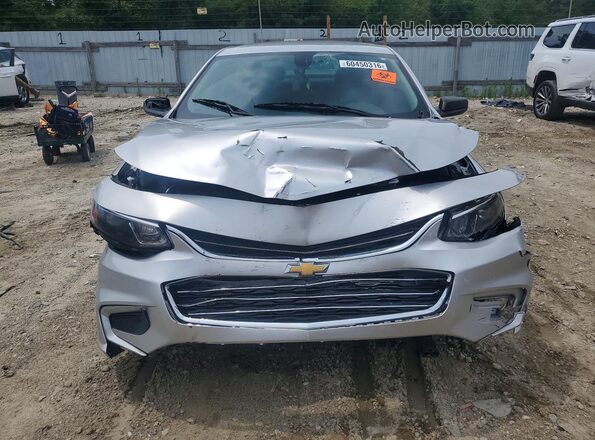 1G1ZB5ST4JF282673 2018 CHEVROLET MALIBU Silver Вид спереду