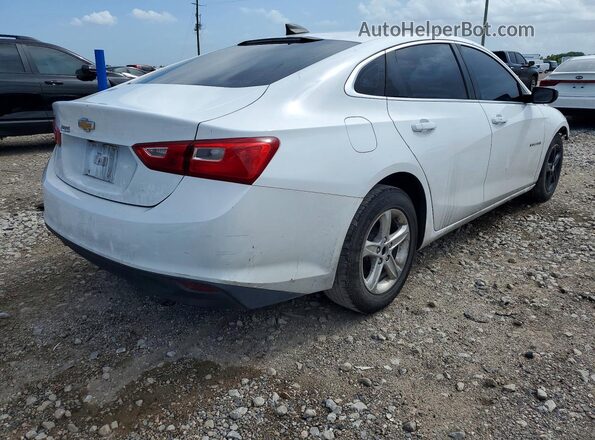 1G1ZB5ST4LF141685 2020 CHEVROLET MALIBU Белый Задняя правая четверть