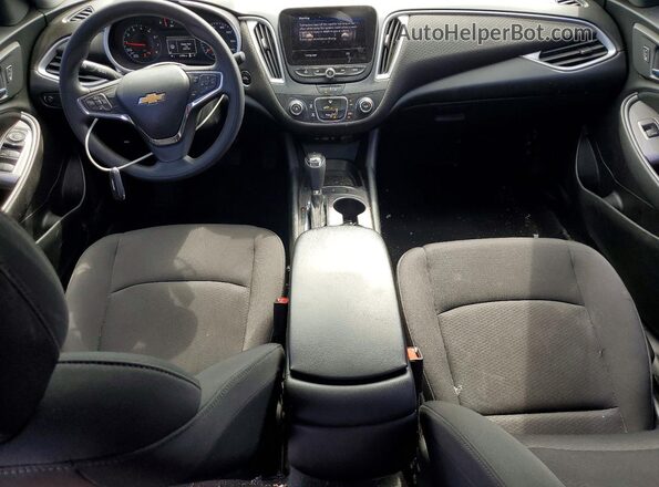 1G1ZB5ST4LF141685 2020 CHEVROLET MALIBU Белый Вид панели приборов