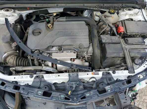 1G1ZB5ST4LF141685 2020 CHEVROLET MALIBU Белый Вид задней части салона