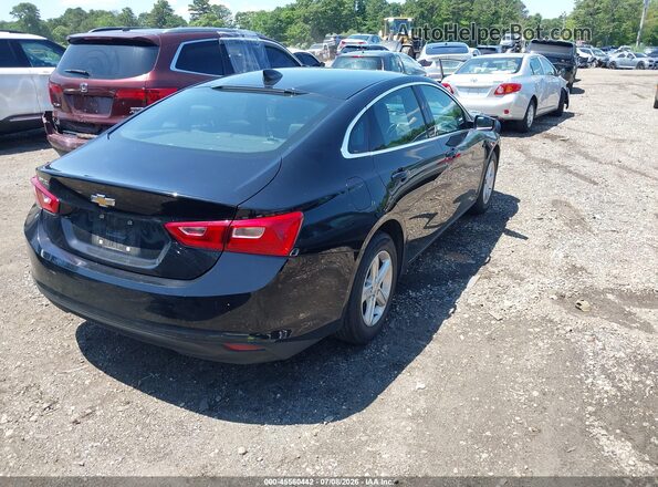 1G1ZB5ST4MF044097 2021 CHEVROLET MALIBU Black Trasero derecho