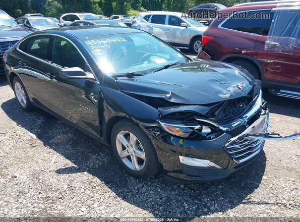 1G1ZB5ST4MF044097 2021 CHEVROLET MALIBU Black Vista frontal
