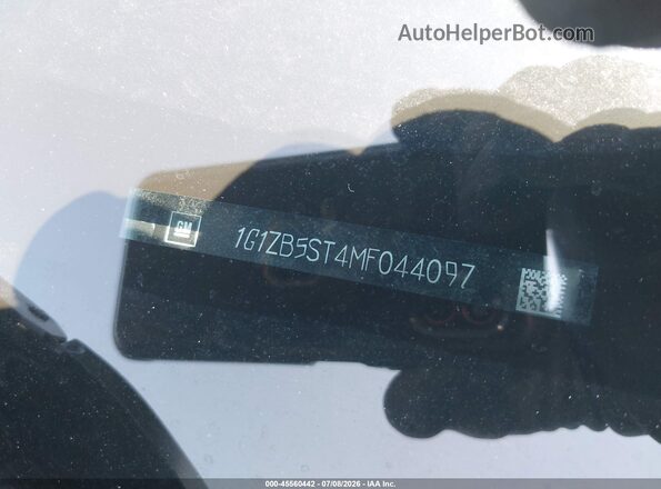 1G1ZB5ST4MF044097 2021 CHEVROLET MALIBU Black 
