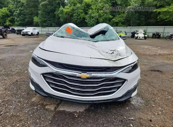1G1ZB5ST4MF085278 2021 CHEVROLET MALIBU White წინა ხედი