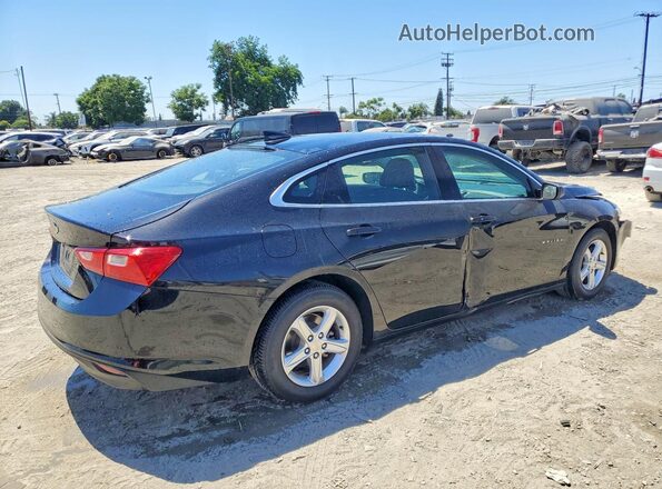 1G1ZB5ST4NF191585 2022 CHEVROLET MALIBU Black Trasero derecho