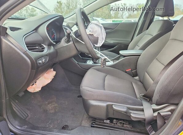 1G1ZB5ST4NF202908 2022 CHEVROLET MALIBU Угольный Вид салона спереди