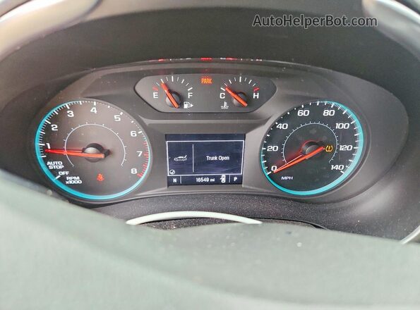 1G1ZB5ST4SF105977 2025 CHEVROLET MALIBU Gray ხელსაწყოთა პანელის ხედი