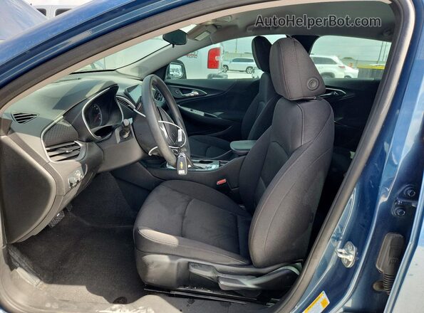 1G1ZB5ST4SF112413 2025 CHEVROLET MALIBU Синий Вид салона спереди
