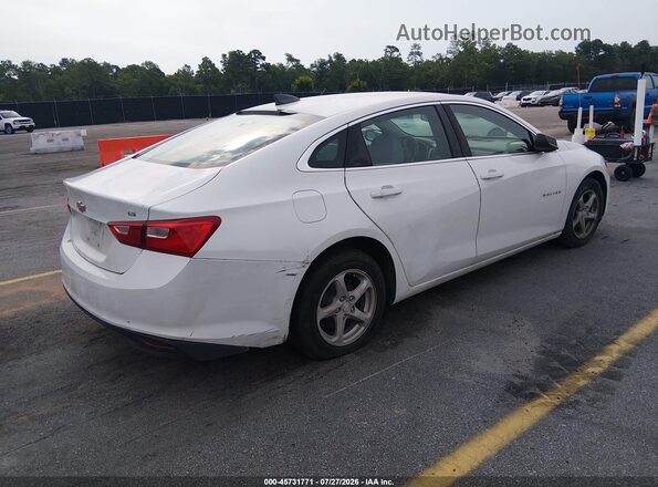 1G1ZB5ST5GF216352 2016 CHEVROLET MALIBU White Հետևի աջ