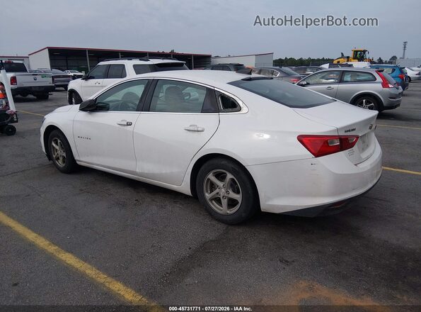 1G1ZB5ST5GF216352 2016 CHEVROLET MALIBU White Հետևի ձախ