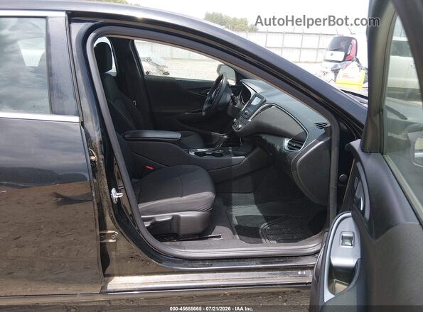 1G1ZB5ST5GF264837 2016 CHEVROLET MALIBU Black Widok wnętrza z przodu