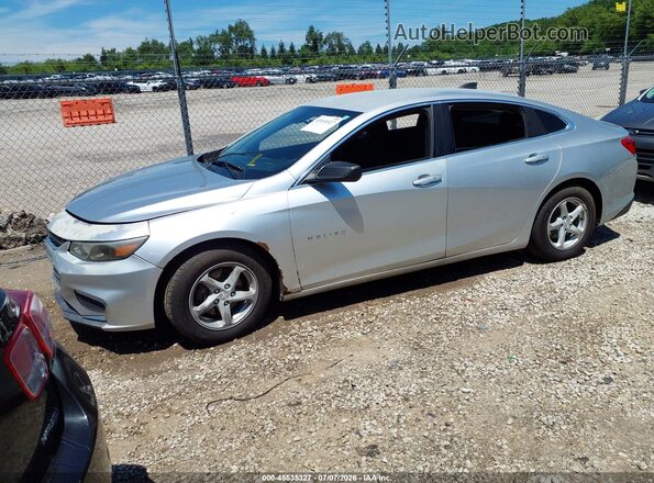 1G1ZB5ST5GF273361 2016 CHEVROLET MALIBU Silver Vista tres cuartos delantera izquierda