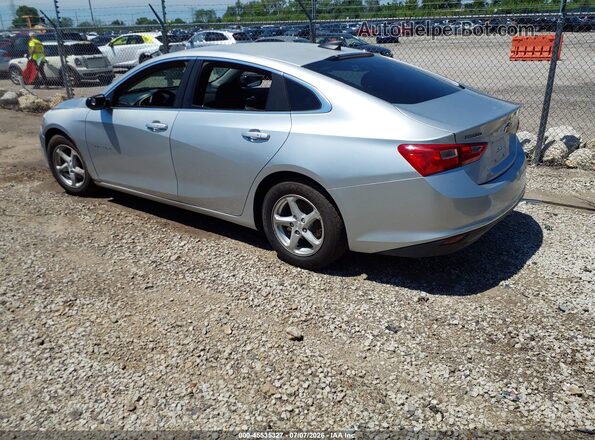 1G1ZB5ST5GF273361 2016 CHEVROLET MALIBU Silver Trasero izquierdo