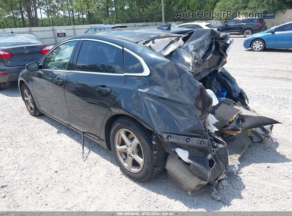 1G1ZB5ST5GF280519 2016 CHEVROLET MALIBU Black Rear left
