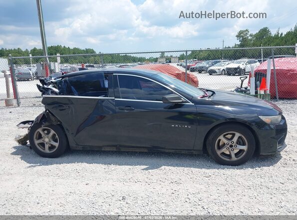 1G1ZB5ST5GF280519 2016 CHEVROLET MALIBU Black Rear interior view
