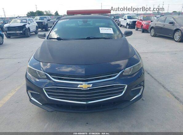 1G1ZB5ST5GF282321 2016 CHEVROLET MALIBU Blue Vista del cuadro de instrumentos
