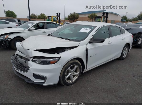 1G1ZB5ST5GF310800 2016 CHEVROLET MALIBU White Vista tres cuartos delantera izquierda