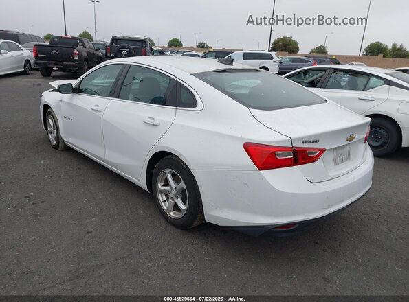 1G1ZB5ST5GF310800 2016 CHEVROLET MALIBU White Trasero izquierdo
