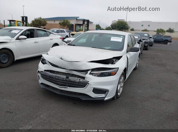1G1ZB5ST5GF310800 2016 CHEVROLET MALIBU White Vista frontal
