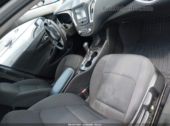 1G1ZB5ST5HF240412 2017 CHEVROLET MALIBU Черный Вид салона спереди