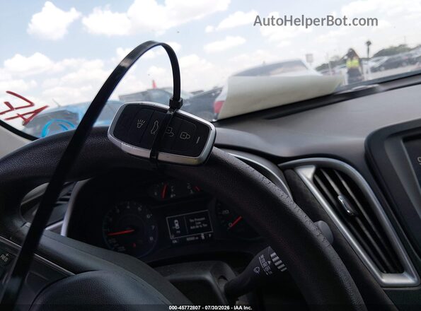 1G1ZB5ST5HF240412 2017 CHEVROLET MALIBU Черный Вид панели приборов