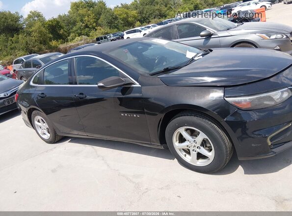 1G1ZB5ST5HF240412 2017 CHEVROLET MALIBU Черный Вид задней части салона