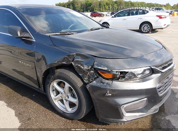 1G1ZB5ST5HF280036 2017 CHEVROLET MALIBU Gray Vista frontal