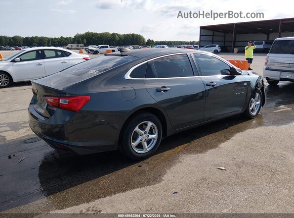 1G1ZB5ST5HF280036 2017 CHEVROLET MALIBU Gray Trasero derecho