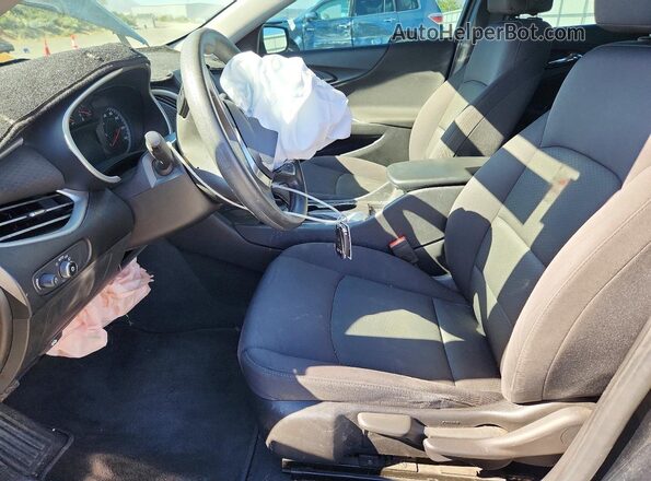 1G1ZB5ST5HF290095 2017 CHEVROLET MALIBU Black Vista interior delantera