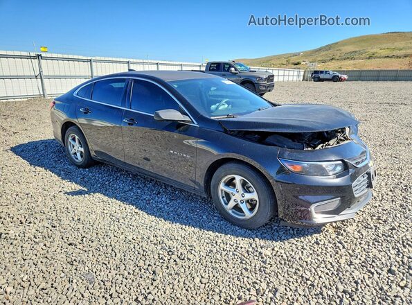 1G1ZB5ST5HF290095 2017 CHEVROLET MALIBU Black Delantero derecho