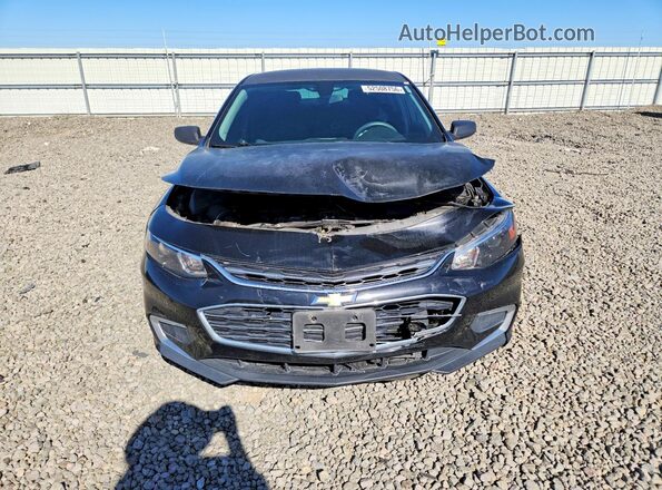 1G1ZB5ST5HF290095 2017 CHEVROLET MALIBU Black Vista frontal