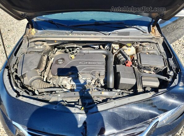 1G1ZB5ST5HF290095 2017 CHEVROLET MALIBU Black Vista interior trasera